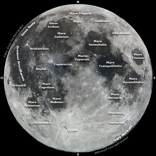 Mapa Lunar