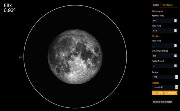 Simulador de Telescopio