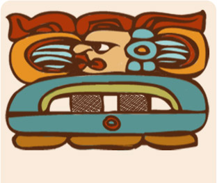 mayan calendar glyph